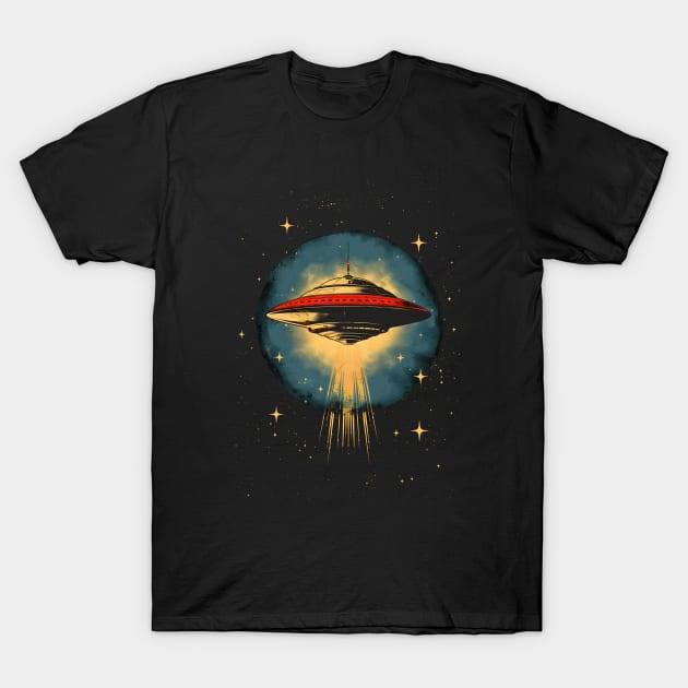 Mr UFO 2 T-Shirt by Bear Face Studios